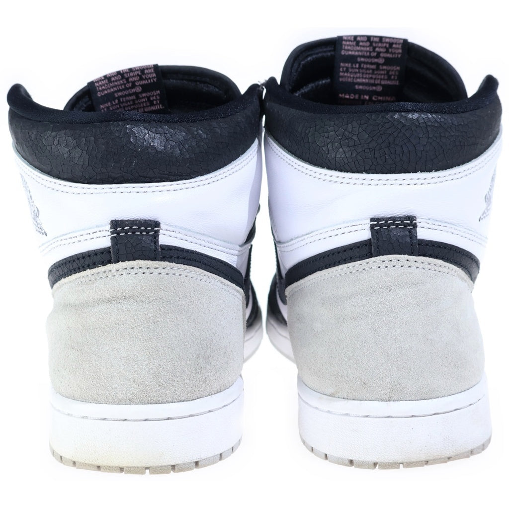 NIKE(ナイキ) AIR JORDAN1 HIGH OG BLEACHED CORAL CK5666-100 エアジョーダン1 ブリーチド コーラル ハイカットスニーカー ブラック/ホワイト US11/29cm