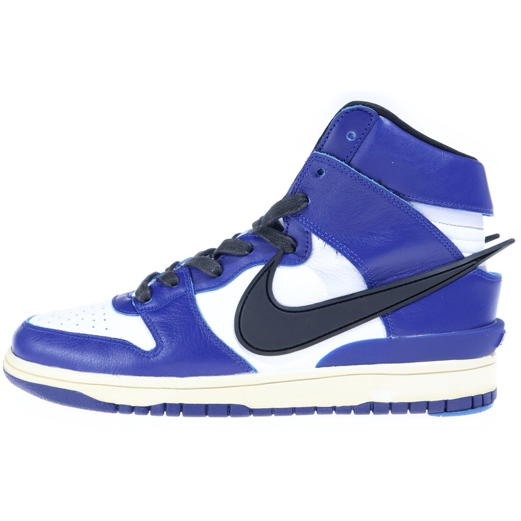 NIKE(ナイキ) ×AMBUSH DUNK HIGH DEEP ROYAL CU7544-400 アンブッシュ ダンク ディープ ロイヤル ハイカットスニーカー ブルー/ホワイト US11/29cm