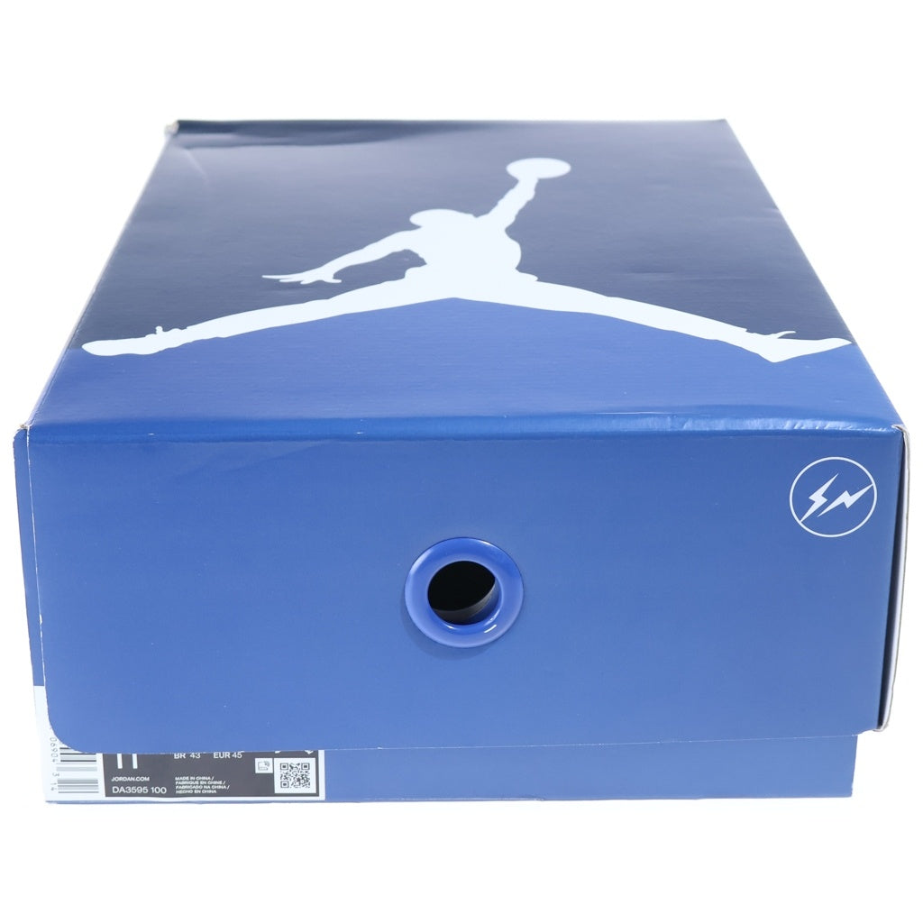 NIKE(ナイキ) ×FRAGMENT DESIGN AIR JORDAN3 DA3595-100 フラグメント デザイン エアジョーダン3 ハイカットスニーカー ホワイト US11/29cm