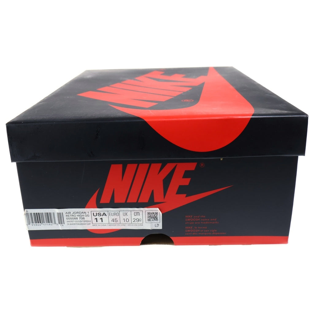 NIKE(ナイキ) AIR JORDAN1 HIGH OG BROTHERHOOD 555088-706 エアジョーダン1 ブラザーフッド ハイカットスニーカー マルチ US11/29cm