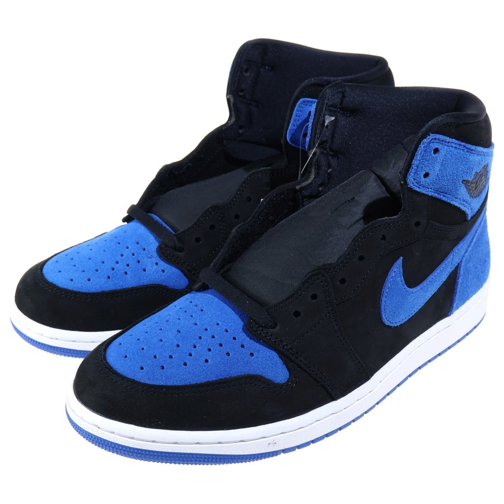 NIKE(ナイキ) AIR JORDAN1 RETRO HIGH OG ROYAL REIMAGINED DZ5485-042 エアジョーダン1 レトロ ロイヤル リイマジンド ハイカットスニーカー ブルー/ブラック US11/29cm