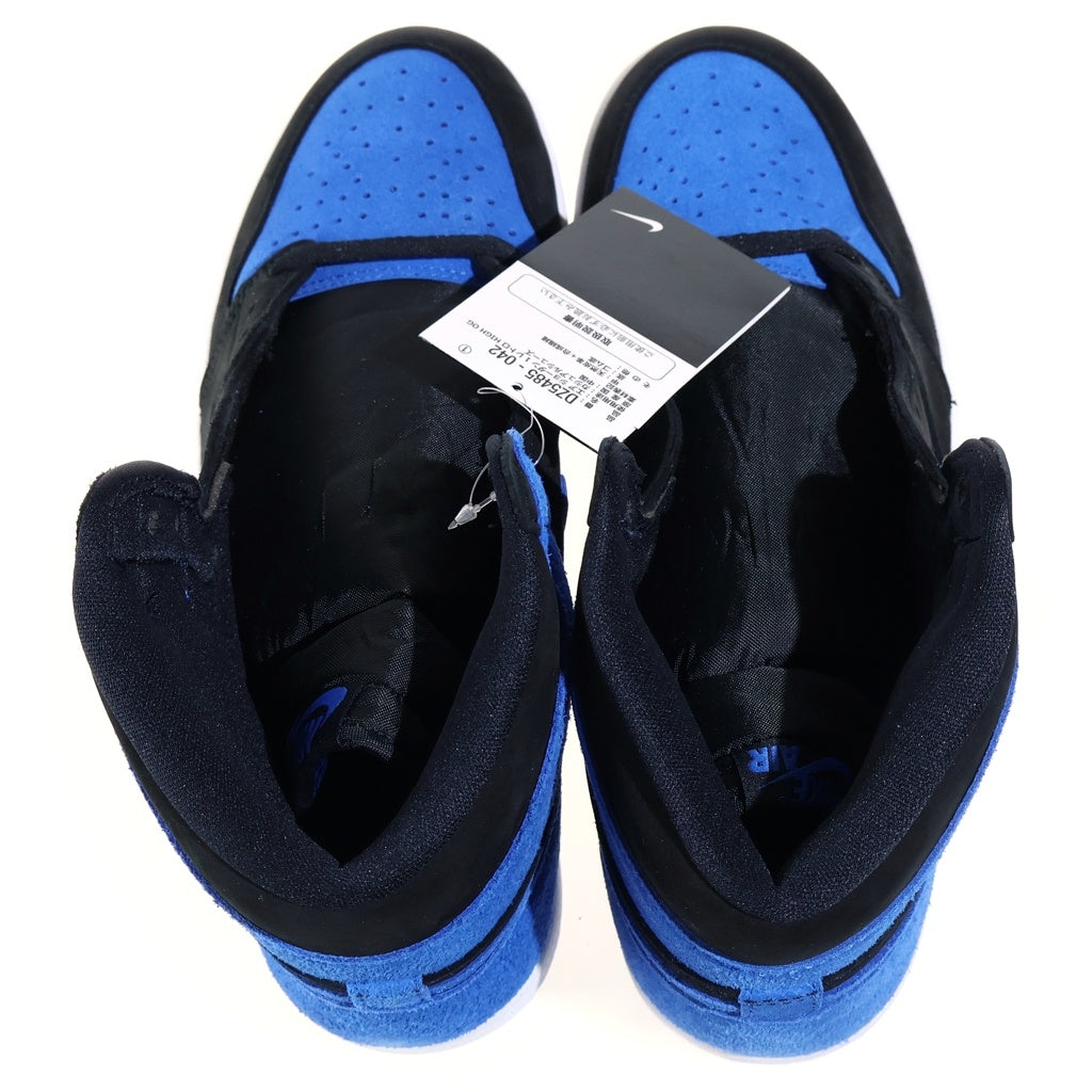 NIKE(ナイキ) AIR JORDAN1 RETRO HIGH OG ROYAL REIMAGINED DZ5485-042 エアジョーダン1 レトロ ロイヤル リイマジンド ハイカットスニーカー ブルー/ブラック US11/29cm