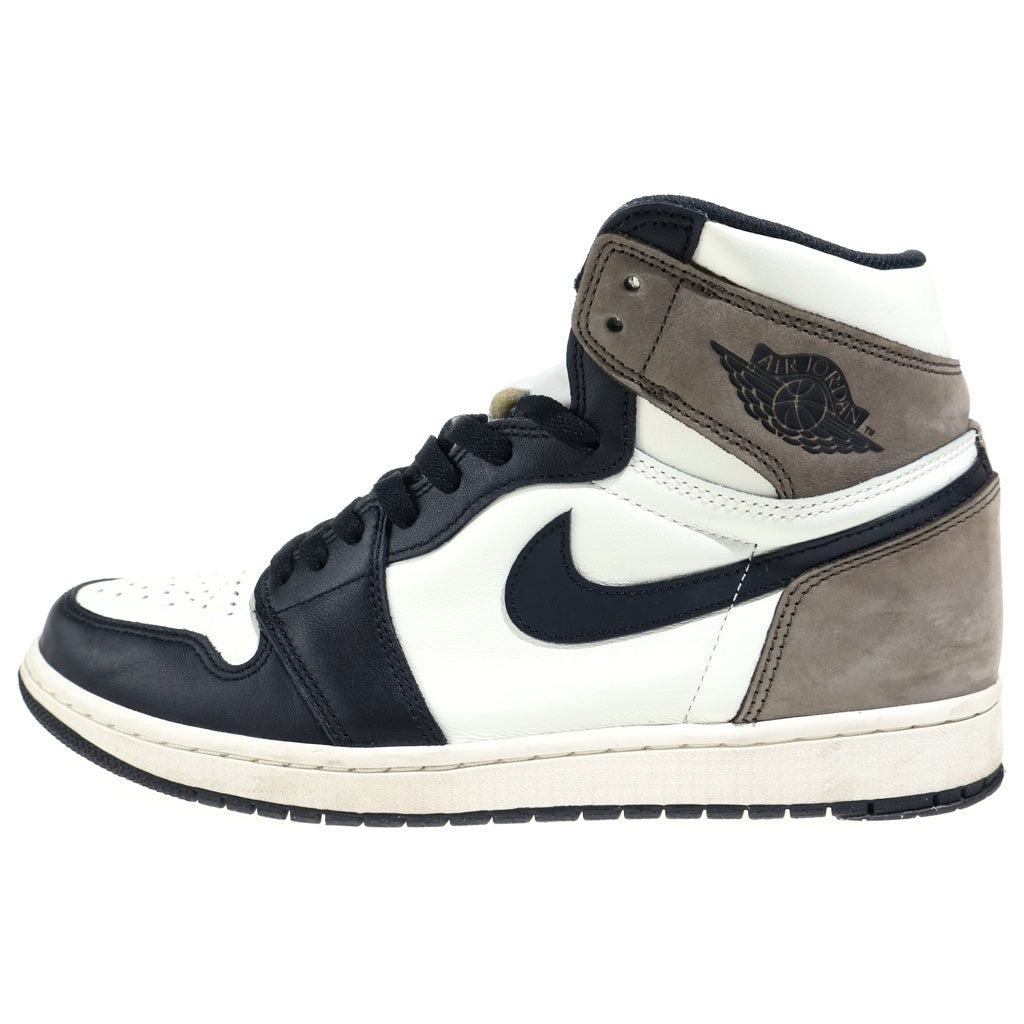 NIKE(ナイキ) AIR JORDAN1 HIGH OG SAIL 555088-105 エアジョーダン1 セイル ハイカットスニーカー ホワイト/ブラウン US11.5/29.5cm