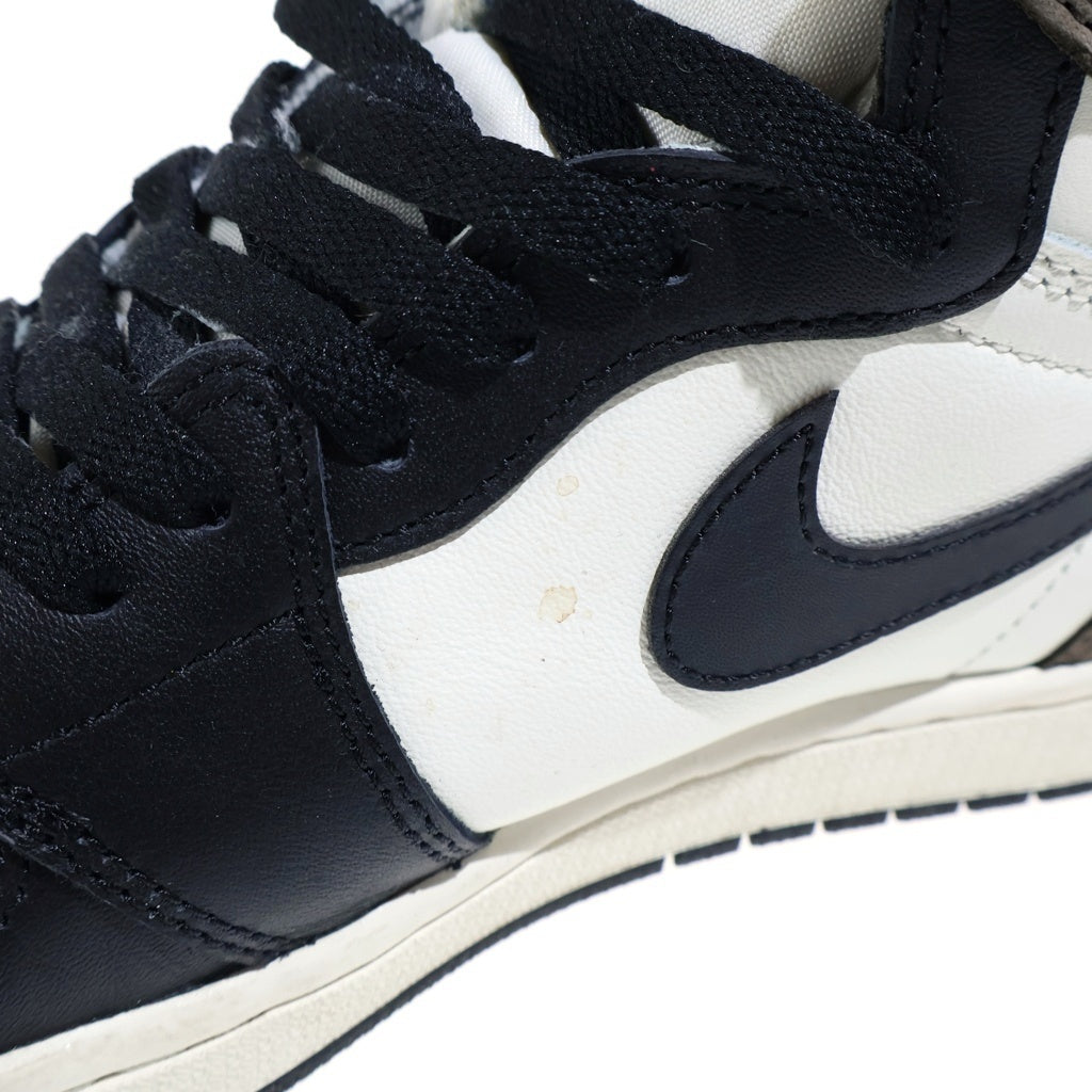 NIKE(ナイキ) AIR JORDAN1 HIGH OG SAIL 555088-105 エアジョーダン1 セイル ハイカットスニーカー ホワイト/ブラウン US11.5/29.5cm