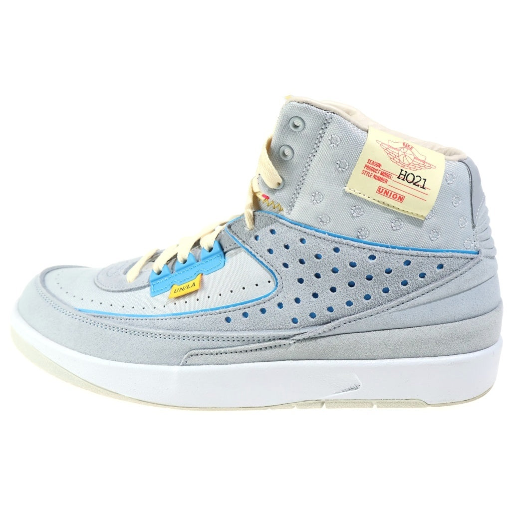 NIKE(ナイキ) ×UNION AIR JORDAN2 GREY FOG DN3802-001 ユニオン エアジョーダン2 フォグ ハイカットスニーカー グレー US11.5/29.5cm