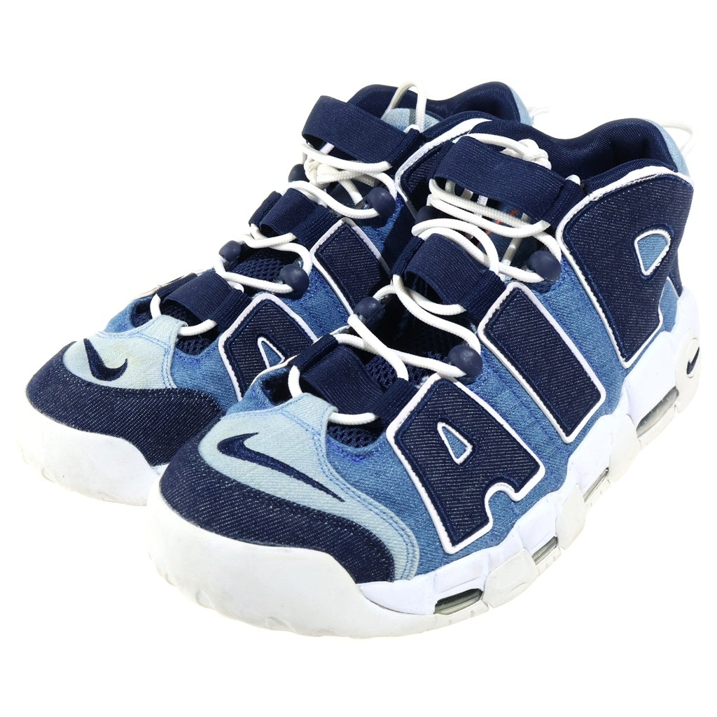 NIKE(ナイキ) AIR MORE UPTEMPO DENIM CJ6125-100 エアモア アップテンポ デニム ローカットスニーカー インディゴ US12.5/30.5cm