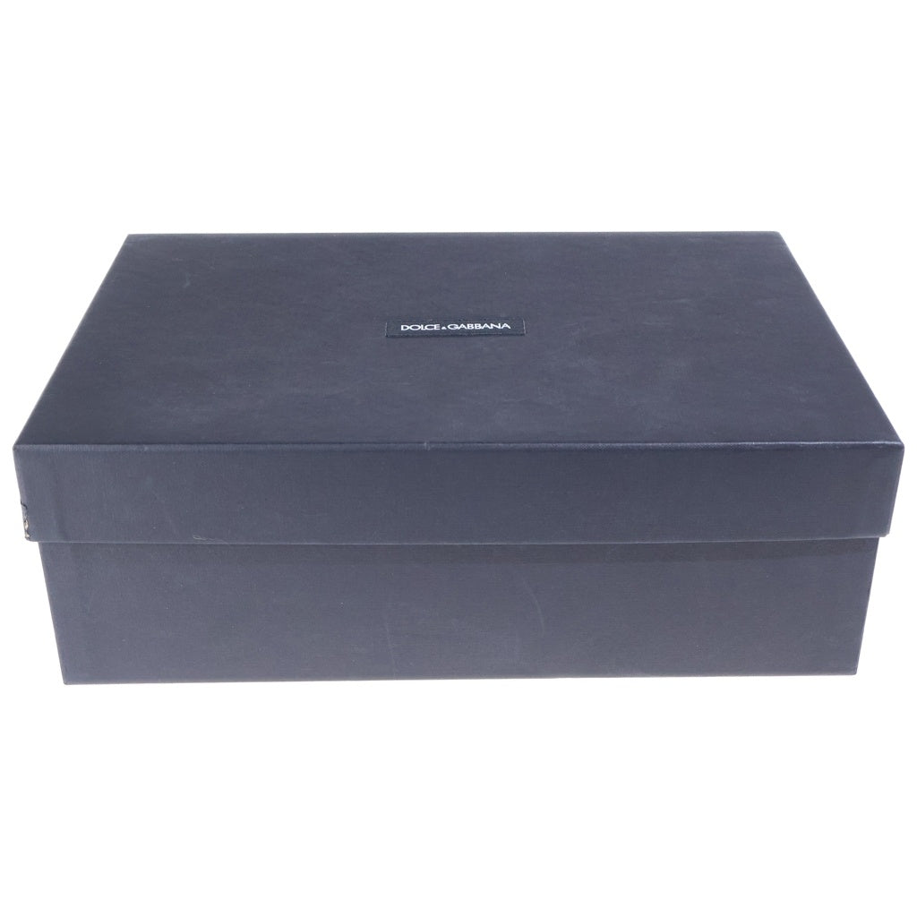 DOLCE & GABBANA(ドルチェアンドガッバーナ) ストレートチップ クロコダイル レザー ドレスアップシューズ ブラウン CA5723