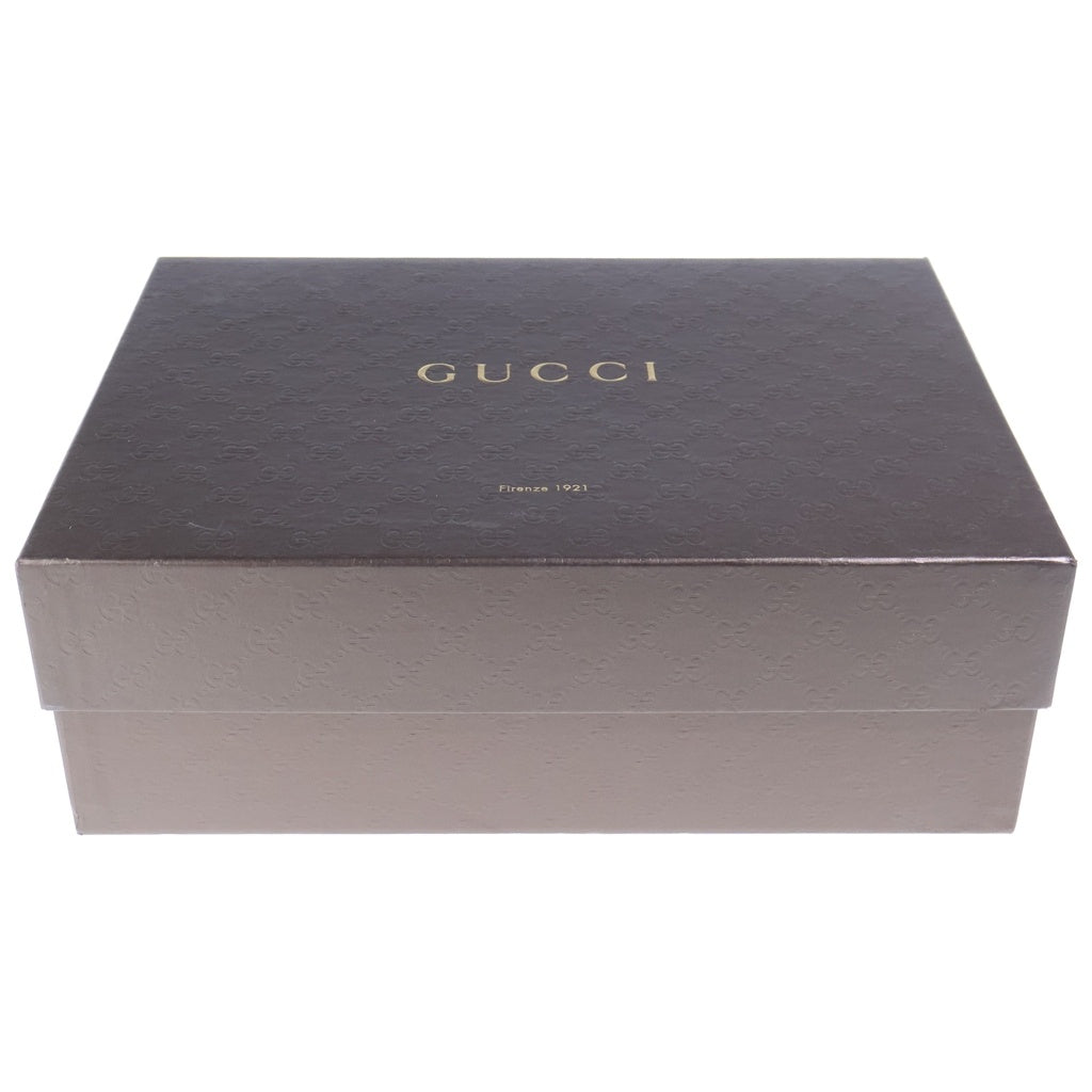 GUCCI(グッチ) プレーントゥ ブローグ レザー ドレスアップシューズ ブラウン 429192