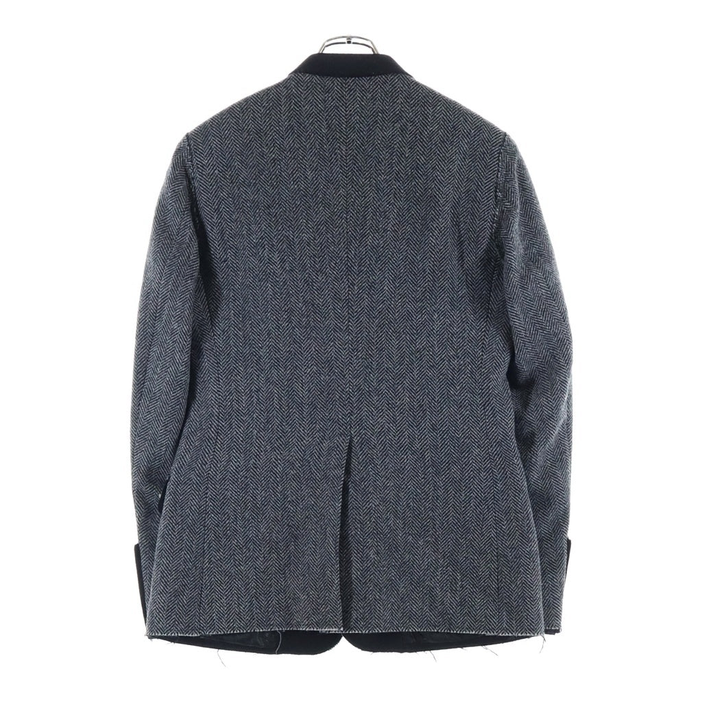 DOLCE & GABBANA(ドルチェアンドガッバーナ) フラップポケット 2B テーラードジャケット グレー G2V03T