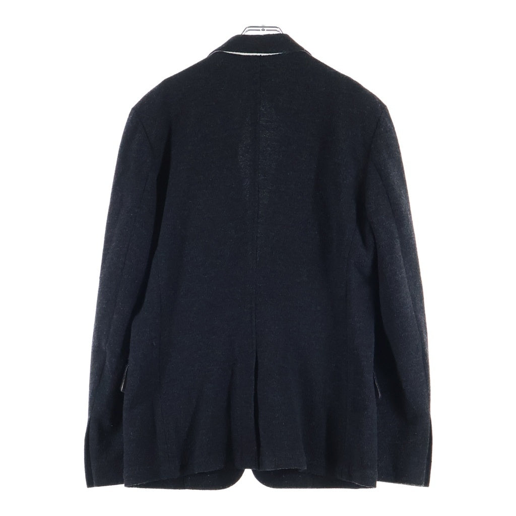 DOLCE & GABBANA(ドルチェアンドガッバーナ) ノッチドラペル 2B フラップポケット ブラック G2AR1T