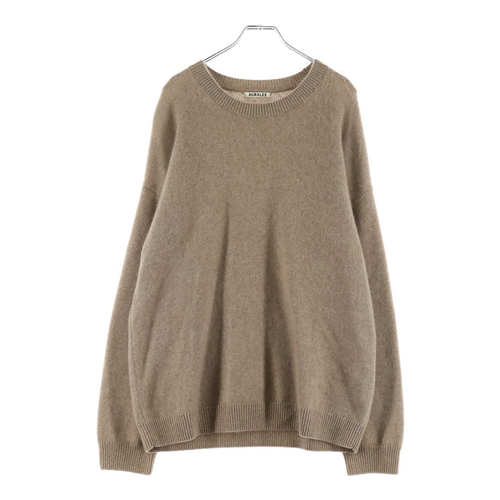 AURALEE(オーラリー) 20AW BABY CASHMERE KNIT ベイビーカシミア ニット セーター プルオーバー ブラウン A20AP02BC