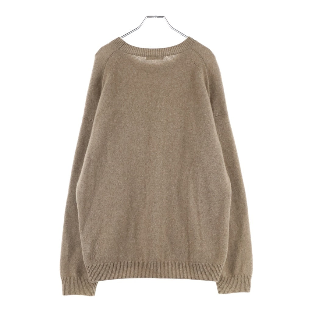 AURALEE(オーラリー) 20AW BABY CASHMERE KNIT ベイビーカシミア ニット セーター プルオーバー ブラウン A20AP02BC