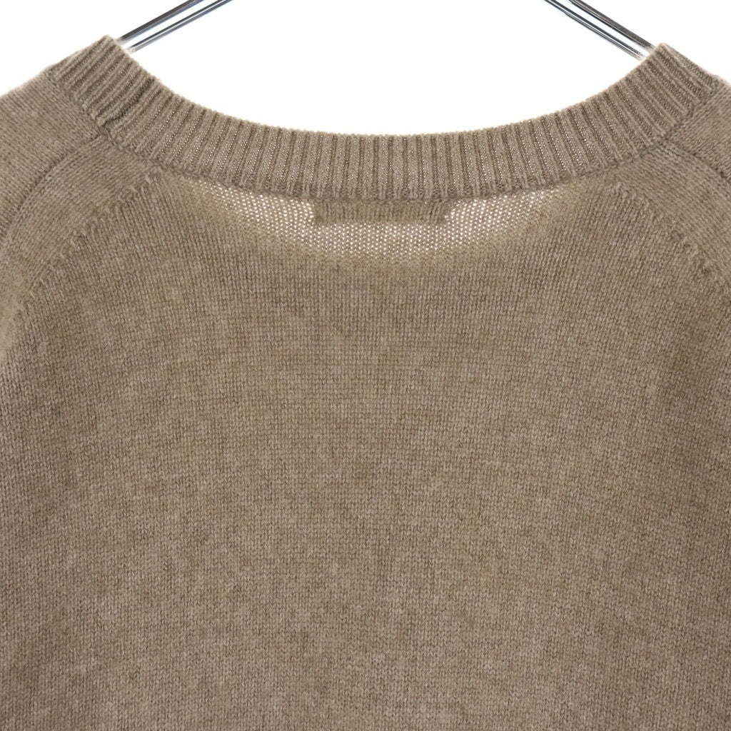 AURALEE(オーラリー) 20AW BABY CASHMERE KNIT ベイビーカシミア ニット セーター プルオーバー ブラウン A20AP02BC
