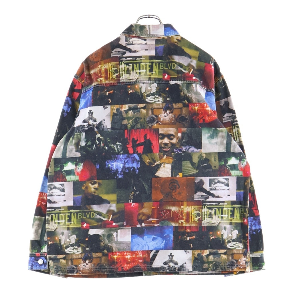 SUPREME(シュプリーム) 21AW Nas and DMX Collage Denim Chore Coat ナズ アンド ディーエムエックス コラージュ デニム チョアコート デニムジャケット マルチ
