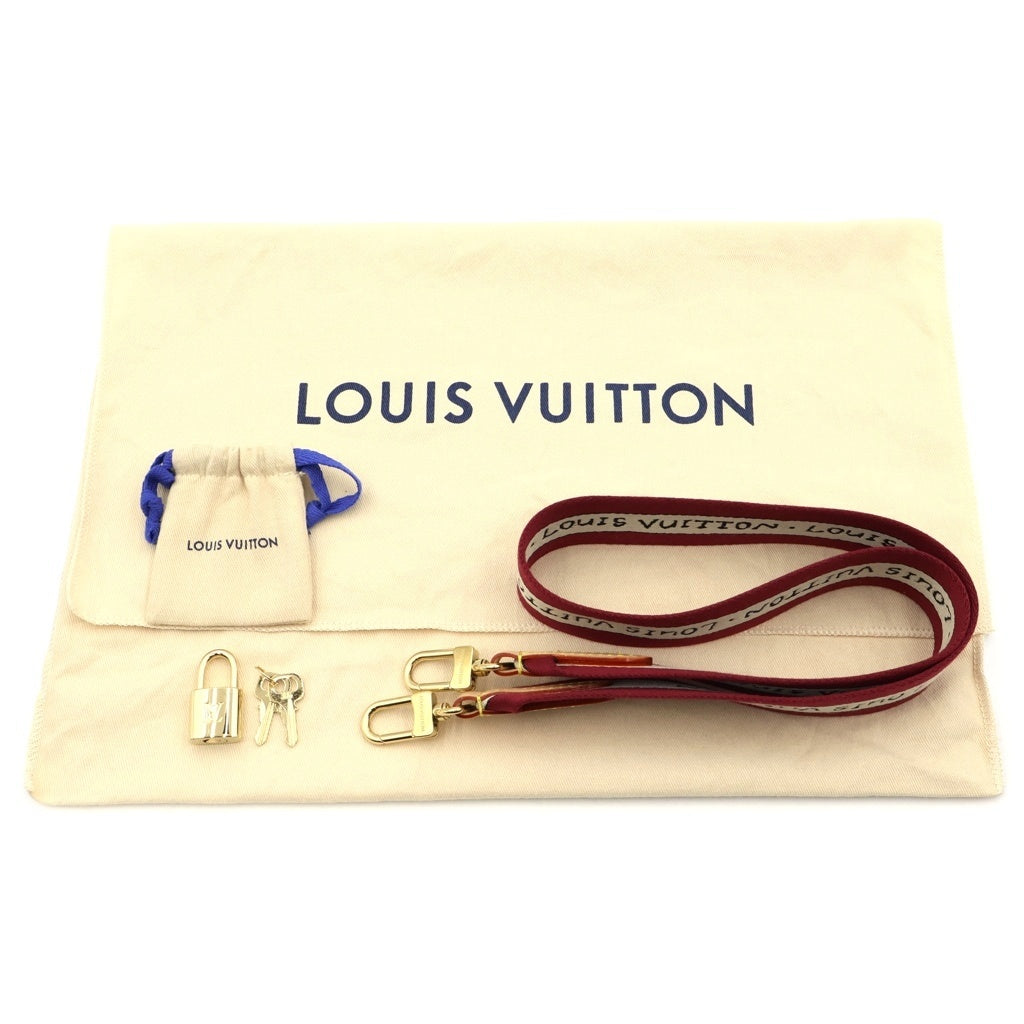 LOUIS VUITTON(ルイヴィトン) ミャオグラム・キャンバス アルマBB 2WAYハンドバッグ ショルダーバッグ ベージュ レザー×PVC M25728 ゴールド金具 レディース