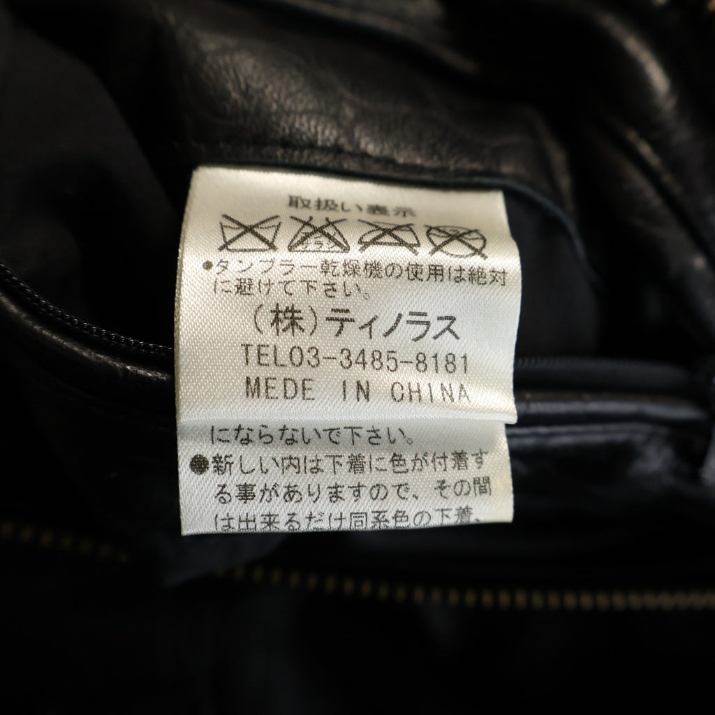 MEN'S TENORAS(メンズティノラス) ジップフライ シングルライダース