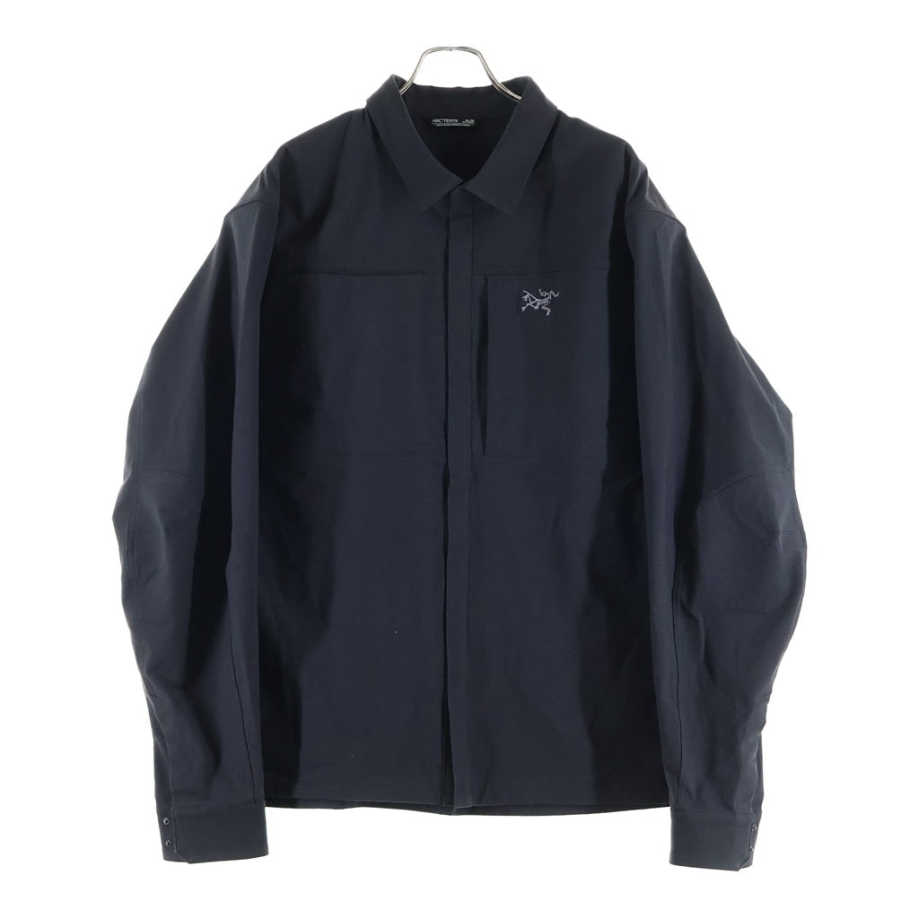 ARC'TERYX(アークテリクス) Cronin Cotton Overshirt クロニン コットン オーバーシャツ ブラック X000008448