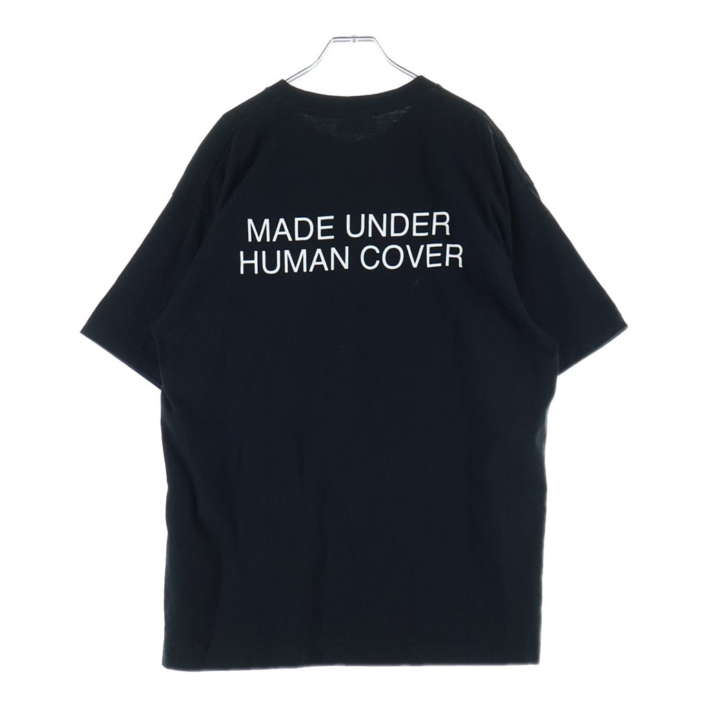 HUMAN MADE(ヒューマンメイド) 25AW ×UNDERCOVER Graphic T-shirt アンダーカバー グラフィックプリント 半袖Tシャツ カットソー ブラック UC2E9814