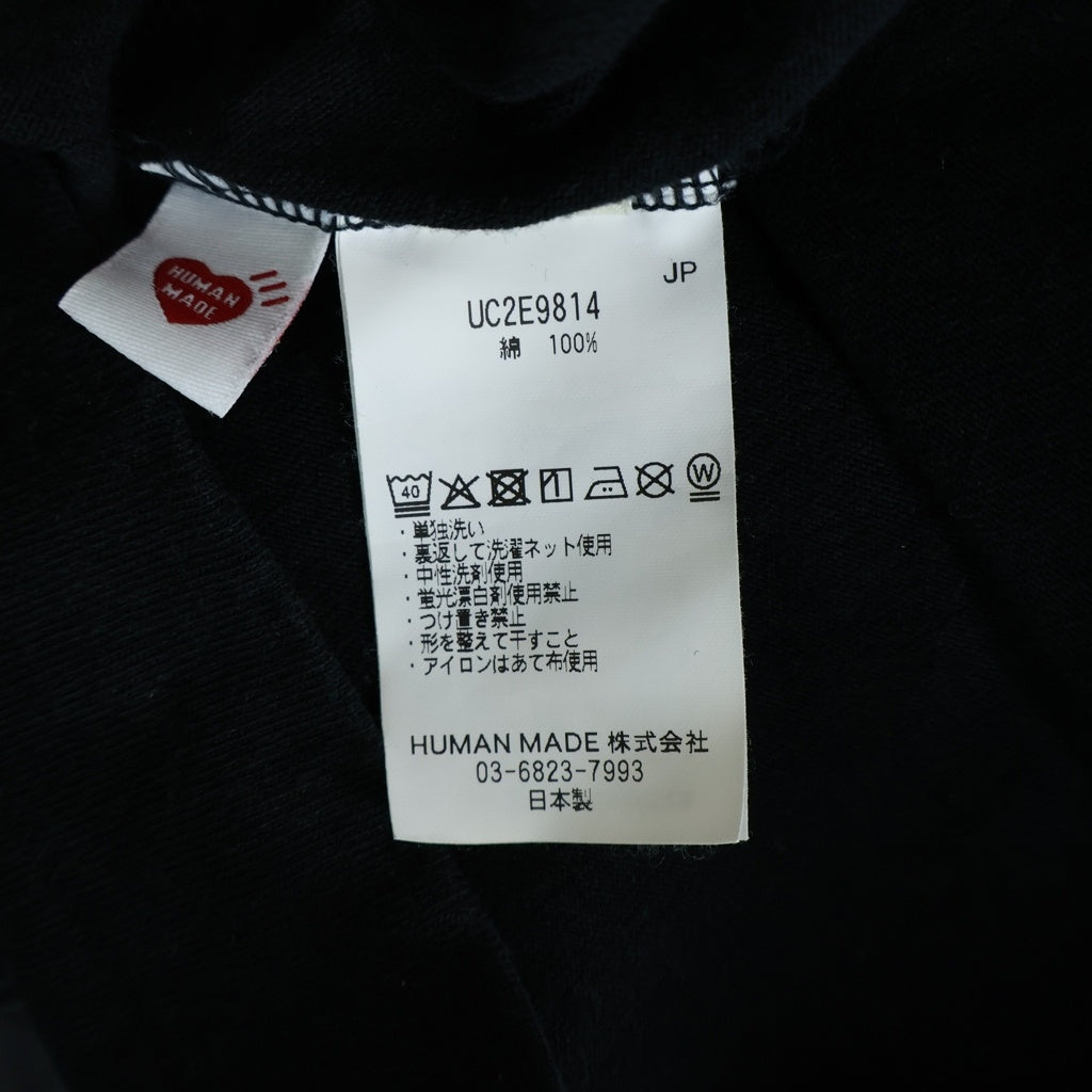 HUMAN MADE(ヒューマンメイド) 25AW ×UNDERCOVER Graphic T-shirt アンダーカバー グラフィックプリント 半袖Tシャツ カットソー ブラック UC2E9814