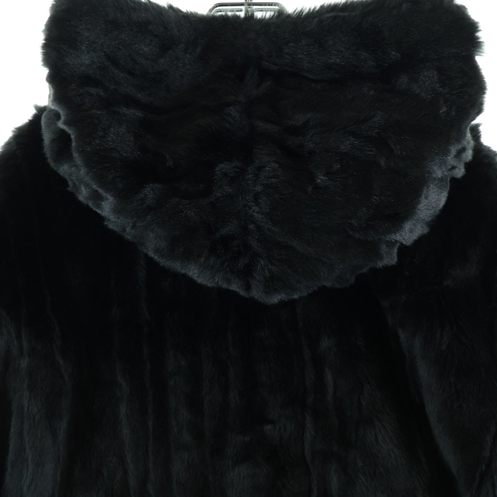 SUPREME(シュプリーム) 24AW Faux Fur Hooded Jacket GORE-TEX WINDSTOPPER フェイクファー ゴアテックス ウィンドストッパー フーデッド ジャケット ブラック