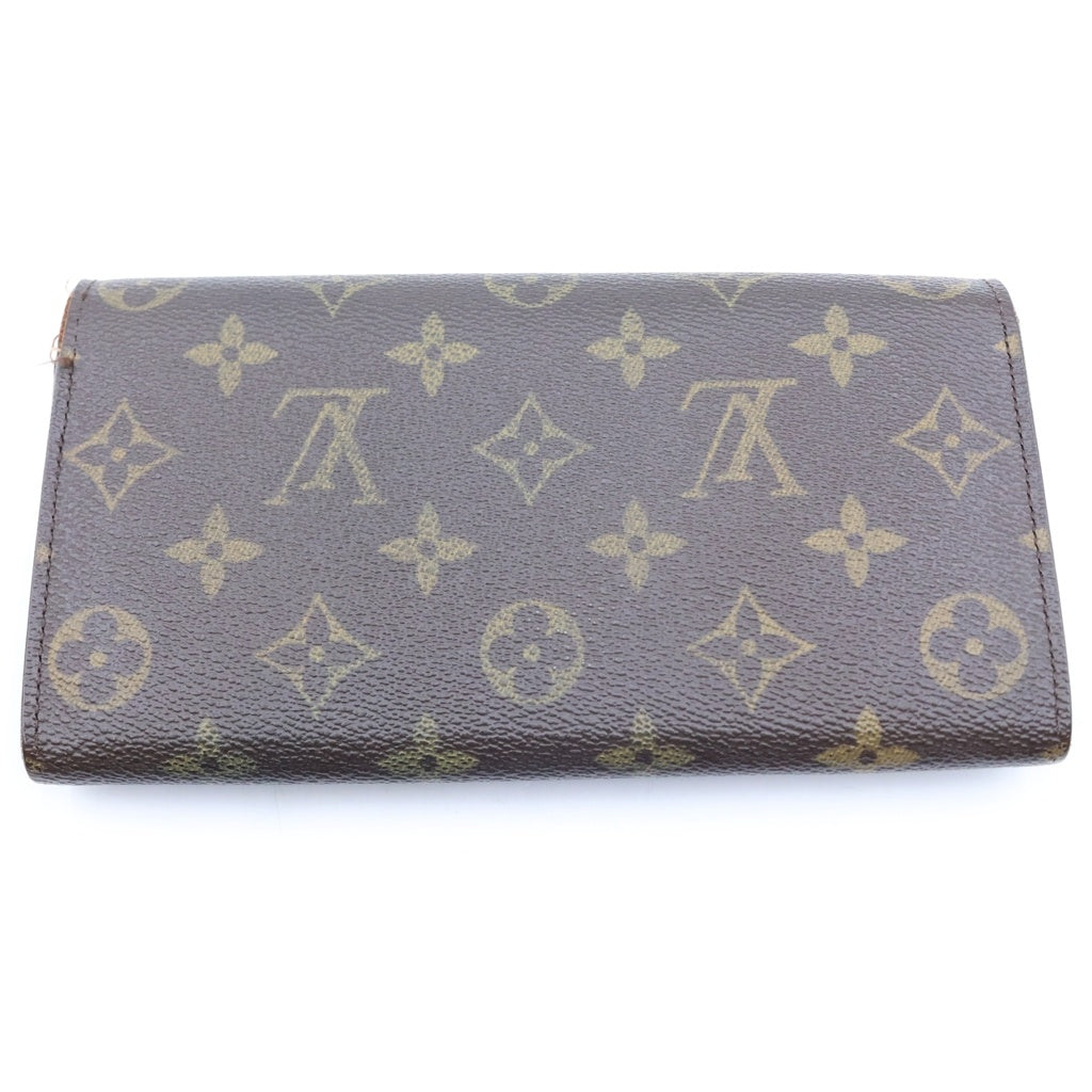LOUIS VUITTON(ルイヴィトン) モノグラム ポシェット ポルト モネ クレディ 長財布 ブラウン M61726