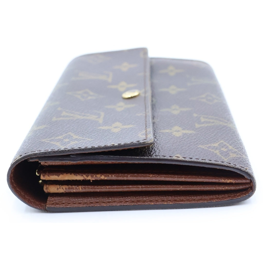 LOUIS VUITTON(ルイヴィトン) モノグラム ポシェット ポルト モネ クレディ 長財布 ブラウン M61726