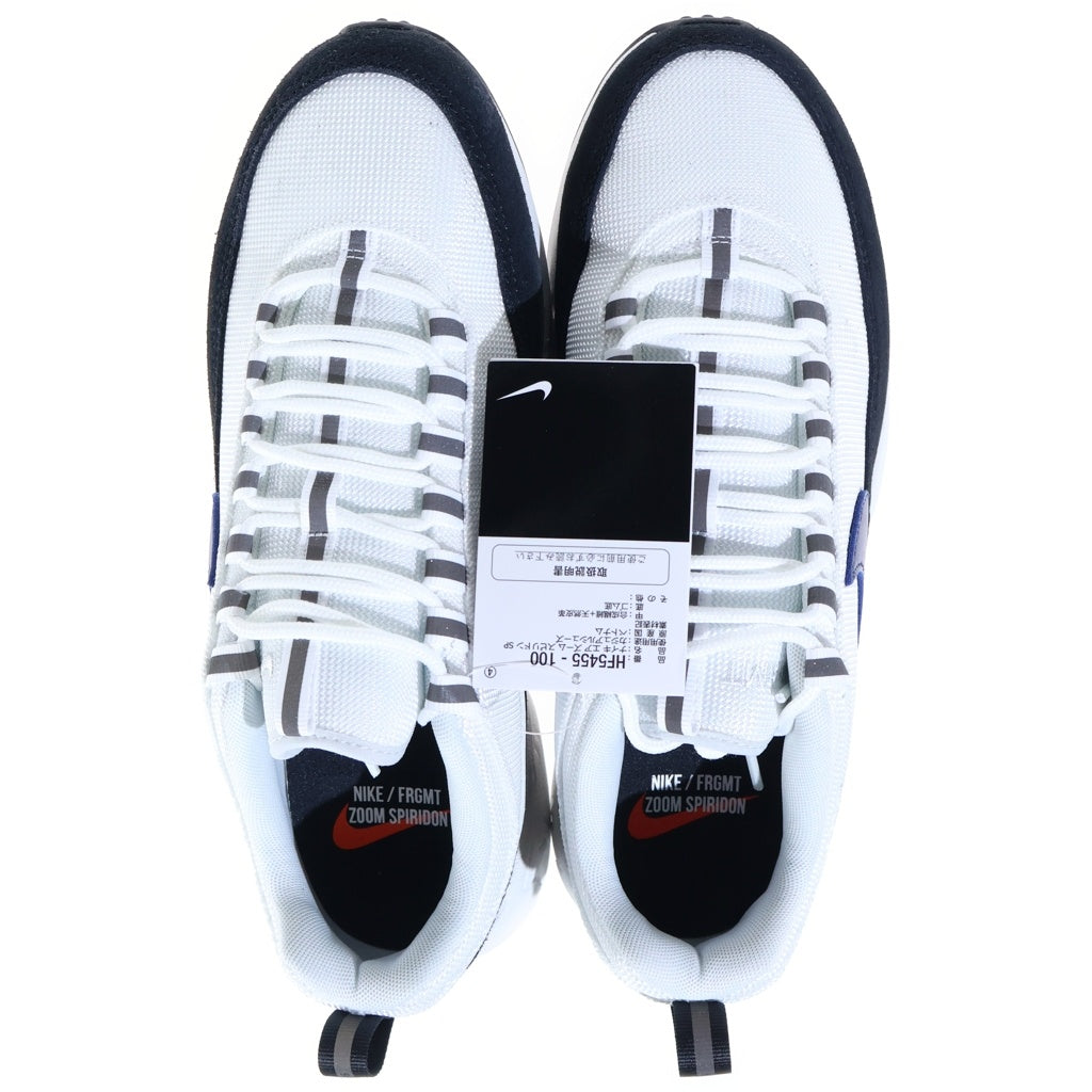 NIKE(ナイキ) ×fragment design SPIRIDON SP フラグメントデザイン エアズーム スピリドン ローカットスニーカー ホワイト US8.5/26.5cm HF5455-100