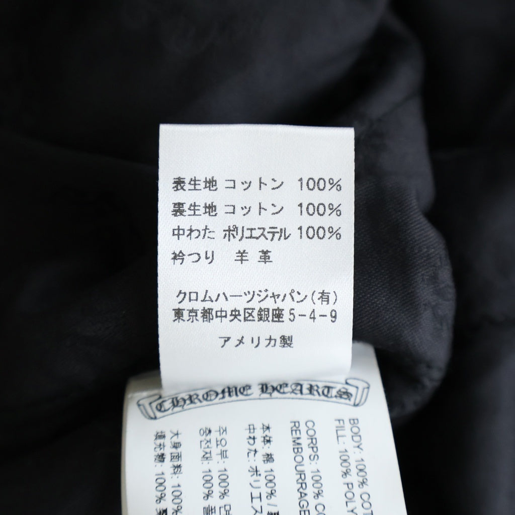 CHROME HEARTS(クロムハーツ) Y NOT WORK DOG ワークドッグ クロスボタンチェック柄フランネルシャツ ジャケット ブルー/レッド