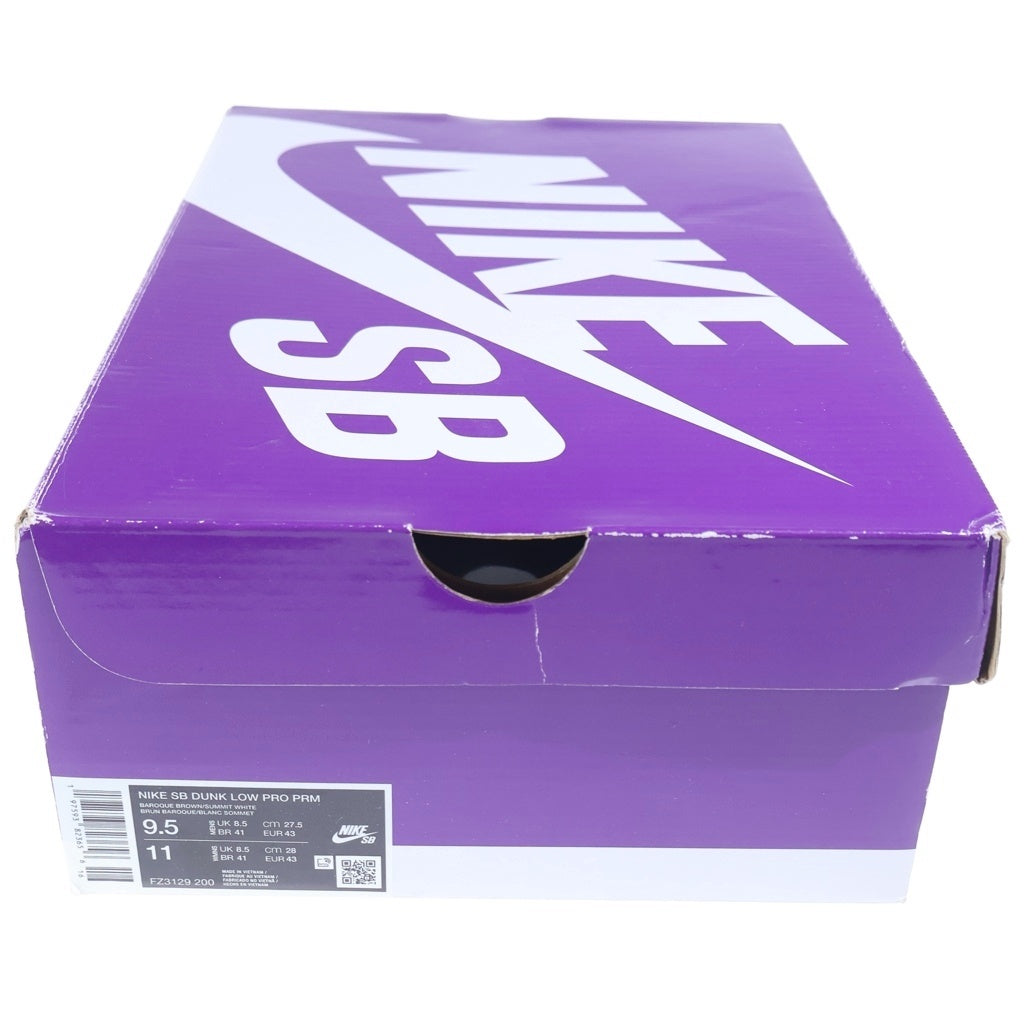 NIKE SB(ナイキエスビー) DUNK LOW PRO BIG MONEY SAVINGS FZ3129-200 ダンク プロ ビッグマネーセービングス ローカットスニーカー ベージュ US9.5/27.5cm