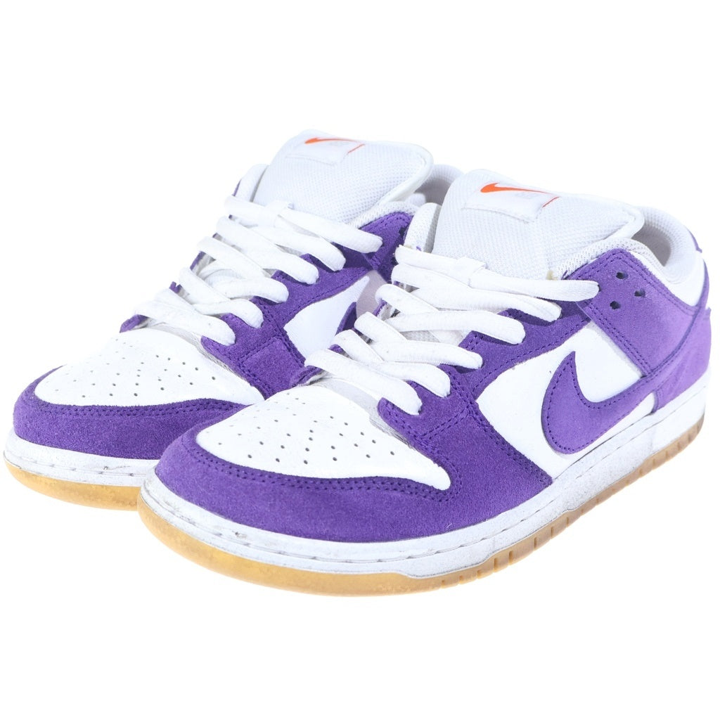 NIKE SB(ナイキエスビー) DUNK LOW PRO ISO ORANGE LABEL COURT PURPLE DV5464-500 ダンク プロ オレンジレーベル コートパープル ローカットスニーカー パープル US9.5/27.5cm