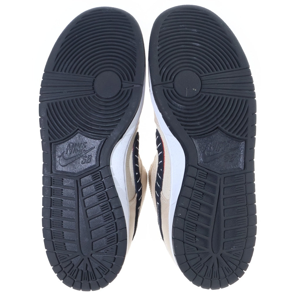 NIKE SB(ナイキエスビー) ×ALBINO & PRETO DUNK LOW PRO QS FD2627-200 アルビノ&プレト ダンク ローカットスニーカー ベージュ/ブラック US9/27cm