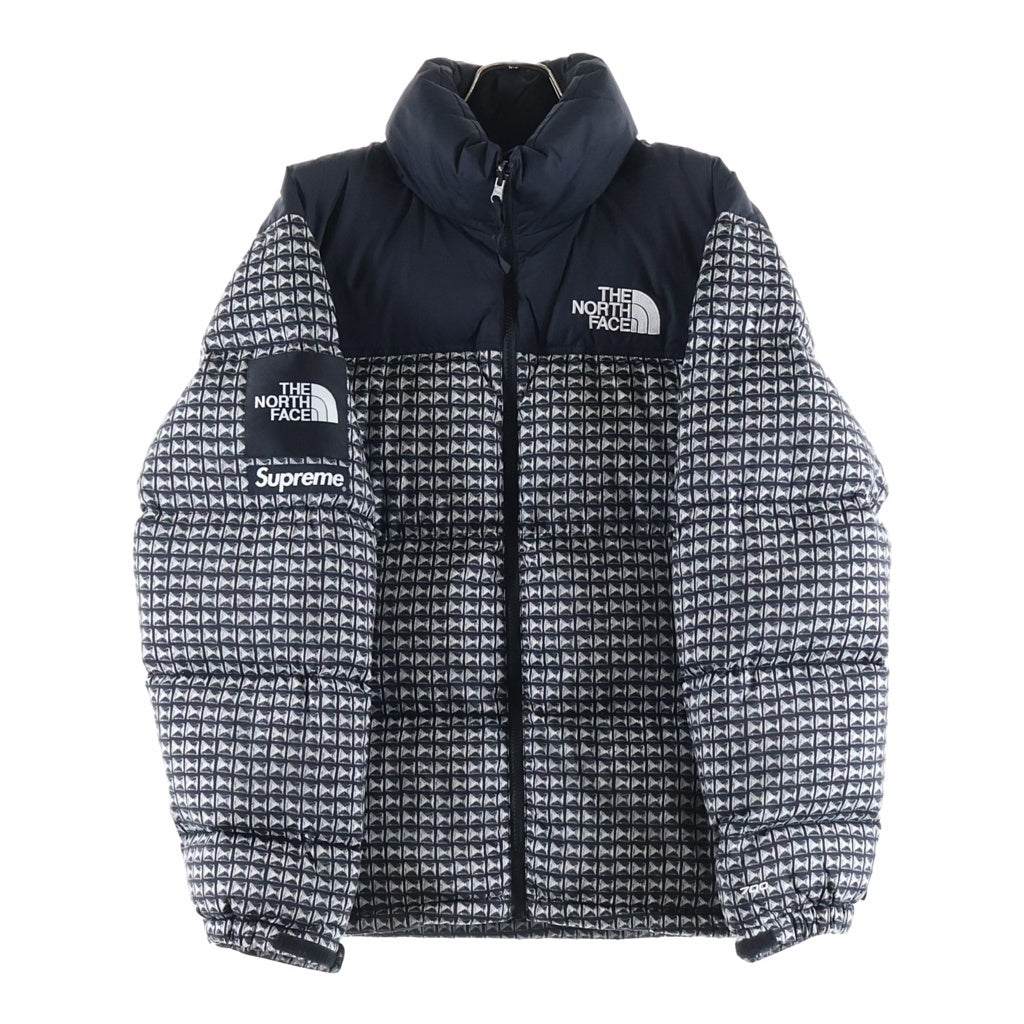 SUPREME(シュプリーム) 21SS ×THE NORTH FACE Studded Nuptse Jacket ザノースフェイス スタッズヌプシ ダウンジャケット ブラック ND421001