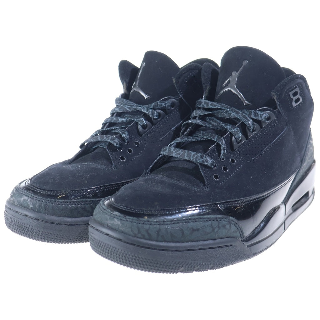 NIKE(ナイキ) AIR JORDAN 3 RETRO BLACK CAT CT8532-001 エアジョーダン3 レトロ ブラックキャット ハイカットスニーカー ブラック US9/27cm