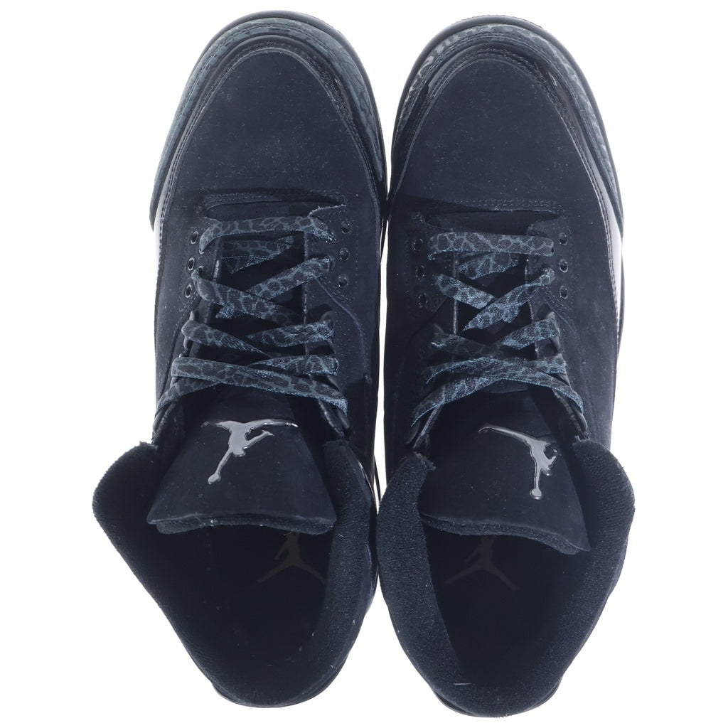 NIKE(ナイキ) AIR JORDAN 3 RETRO BLACK CAT CT8532-001 エアジョーダン3 レトロ ブラックキャット ハイカットスニーカー ブラック US9/27cm