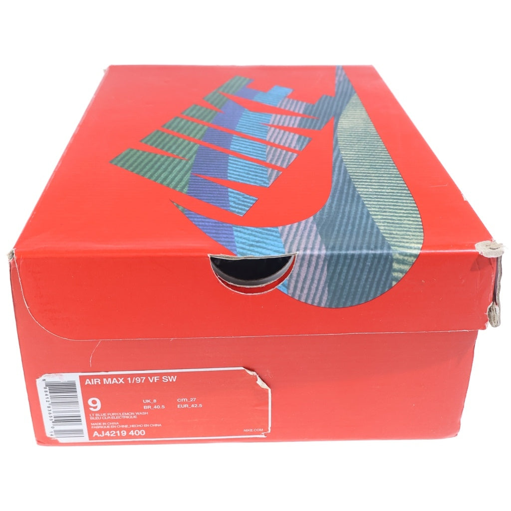 NIKE(ナイキ) ×SEAN WOTHERSPOON AIR MAX 1/97 VF SW AJ4219-400 ショーンウェザースプーン エアマックス97 ローカットスニーカー マルチ US9/27cm