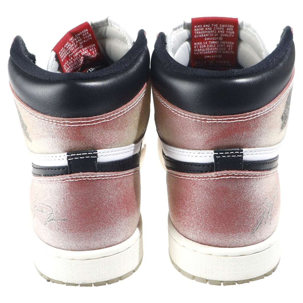 NIKE(ナイキ) ×Trophy Room Air Jordan 1 Retro High Chicago DA2728-100 ×トロフィールーム エアジョーダン1 レトロ ハイ OG シカゴ レッド/ホワイト US9/27cm