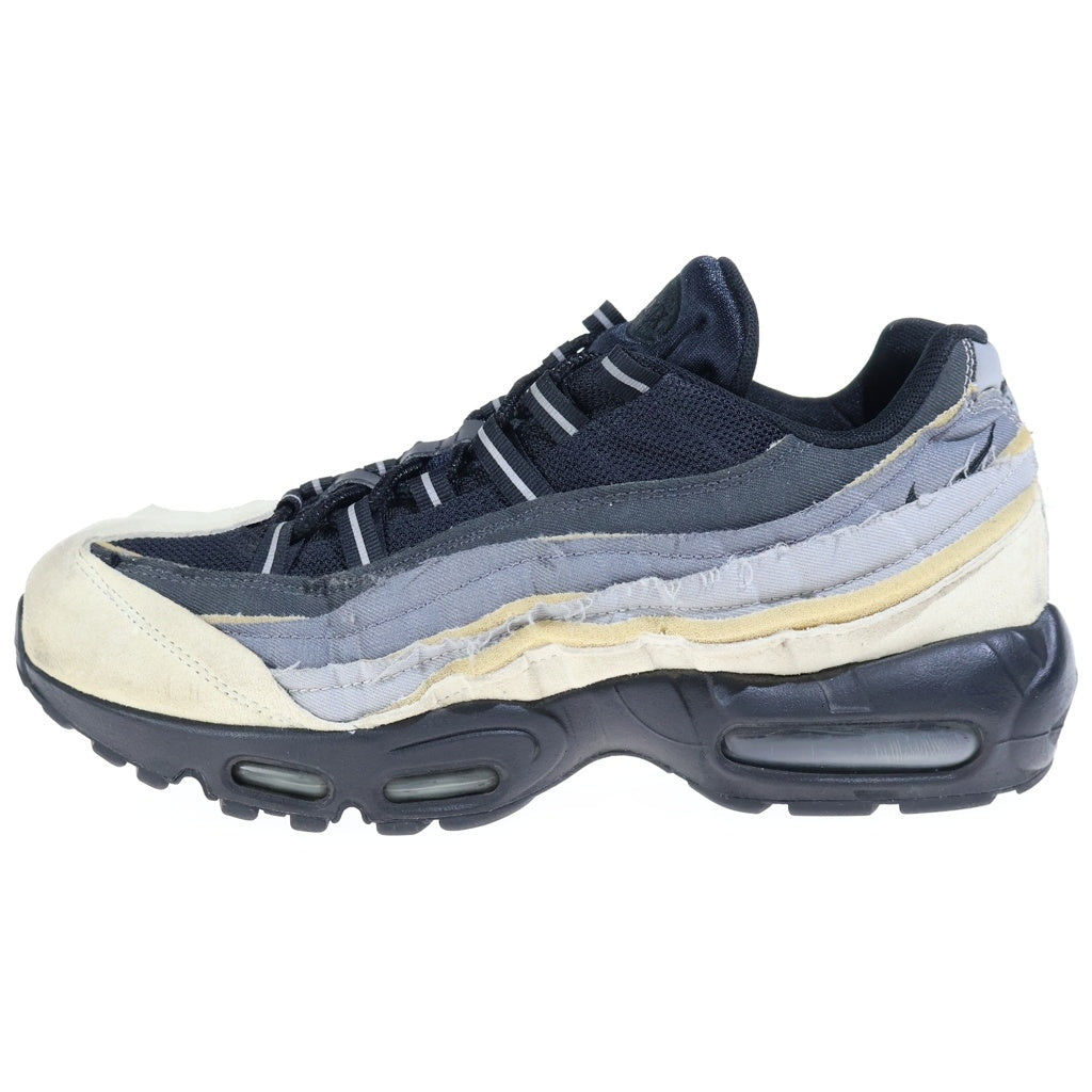NIKE(ナイキ) ×COMME DES GARCONS AIR MAX 95 CHARCOAL コムデギャルソン エアマックス95 チャコール ローカットスニーカー ブラック/グレー US9/27cm CU8406-101
