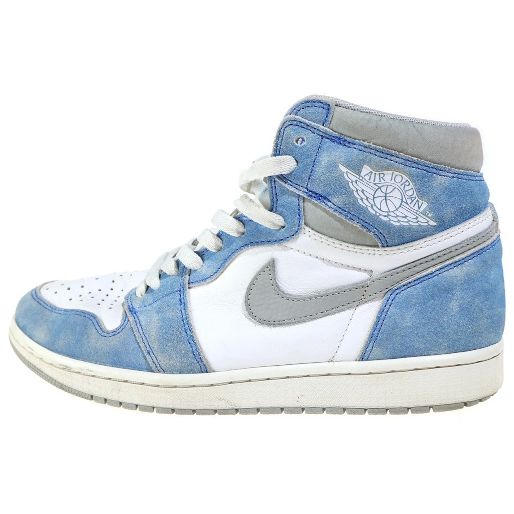 NIKE(ナイキ) AIR JORDAN 1 HIGH OG HYPER ROYAL 555088-402 エアジョーダン1 ハイパーロイヤル ハイカットスニーカー ホワイト/ブルー US9.5/27.5cm