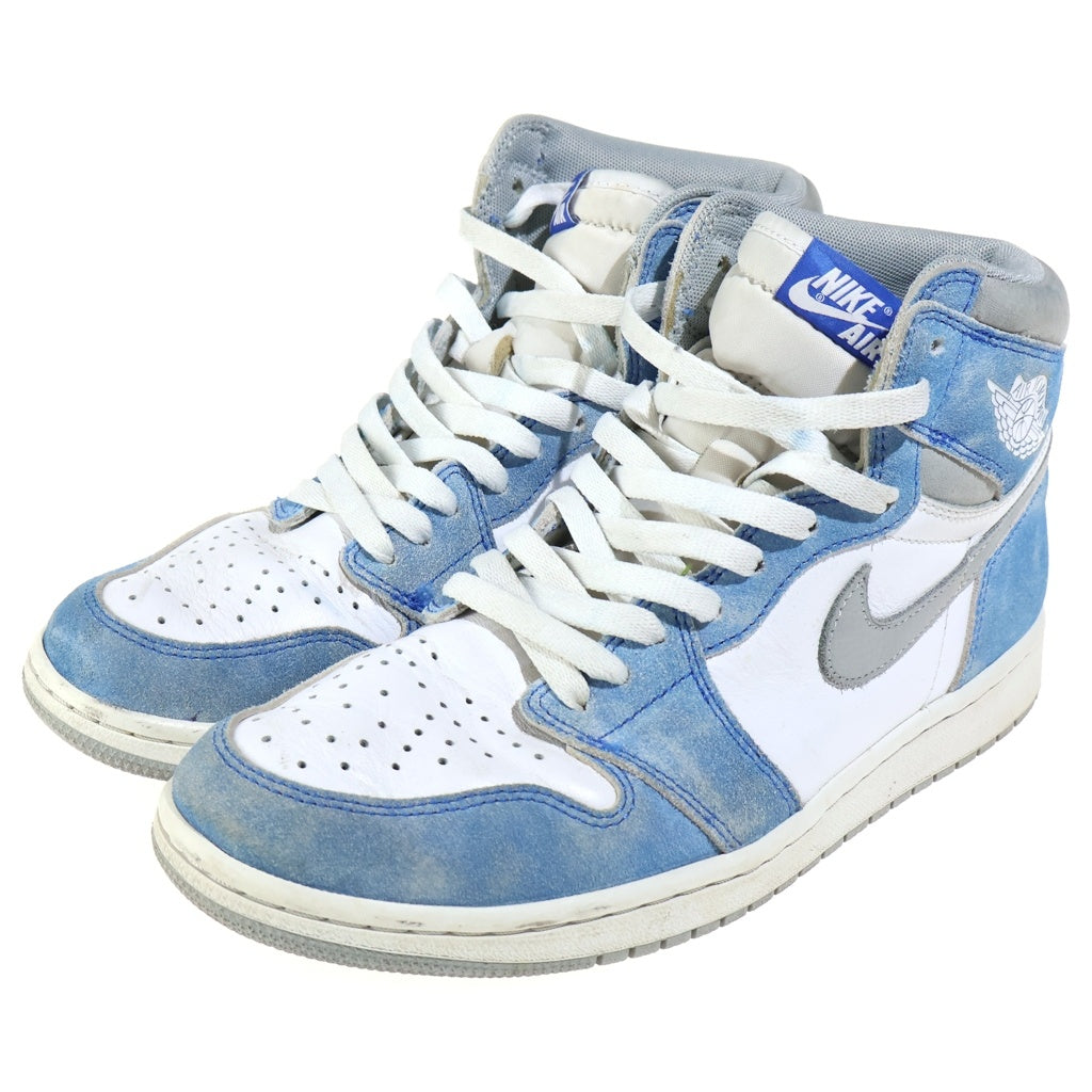 NIKE(ナイキ) AIR JORDAN 1 HIGH OG HYPER ROYAL 555088-402 エアジョーダン1 ハイパーロイヤル ハイカットスニーカー ホワイト/ブルー US9.5/27.5cm