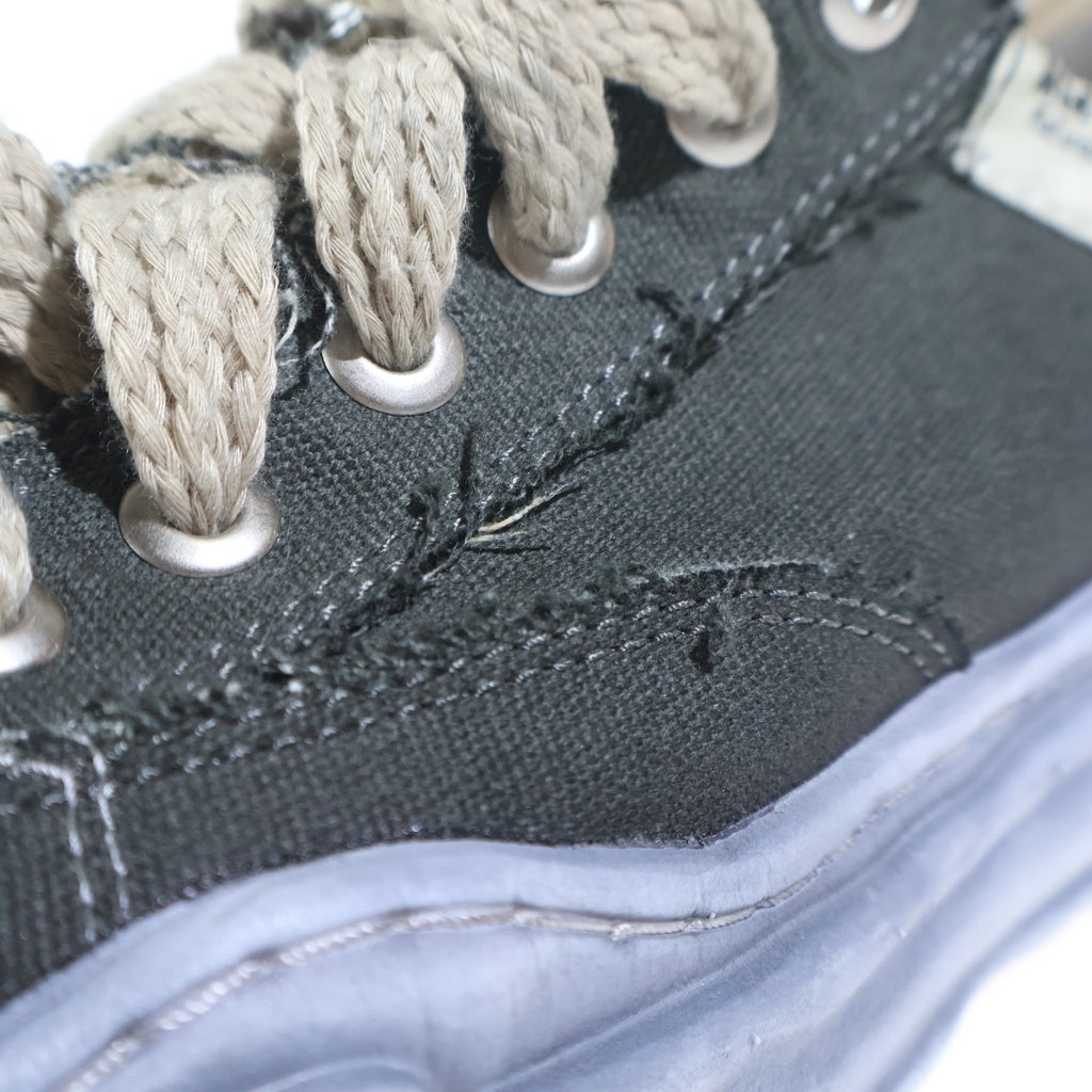 MAISON MIHARAYASUHIRO(メゾンミハラヤスヒロ) BLAKEY OG Sole Leather Low-top Sneakers A06FW702 ブレイキー オリジナルソール レザー ローカット スニーカー ブルー
