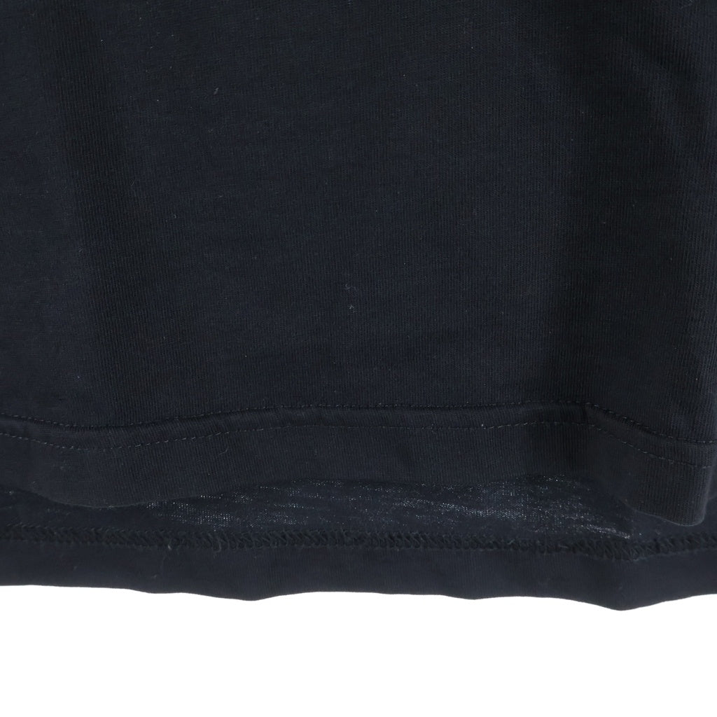 BALENCIAGA(バレンシアガ) 17AW キャンペーンロゴプリント クルーネック 半袖Tシャツ カットソー ブラック 486032 TWK28