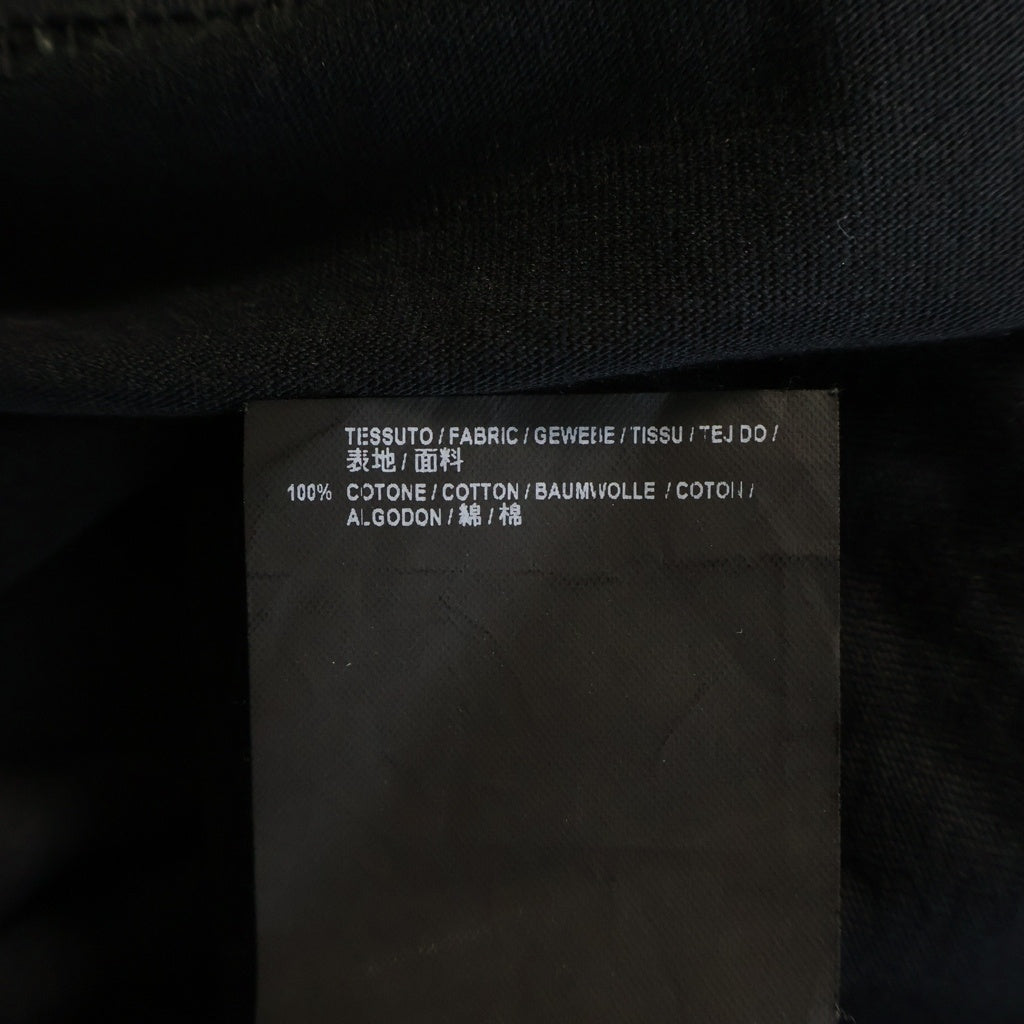 BALENCIAGA(バレンシアガ) 17AW キャンペーンロゴプリント クルーネック 半袖Tシャツ カットソー ブラック 486032 TWK28