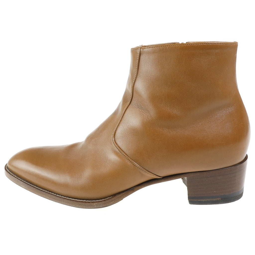 SAINT LAURENT PARIS(サンローランパリ) ZIP UP BOOTS ジップアップブーツ ブラウン 379756
