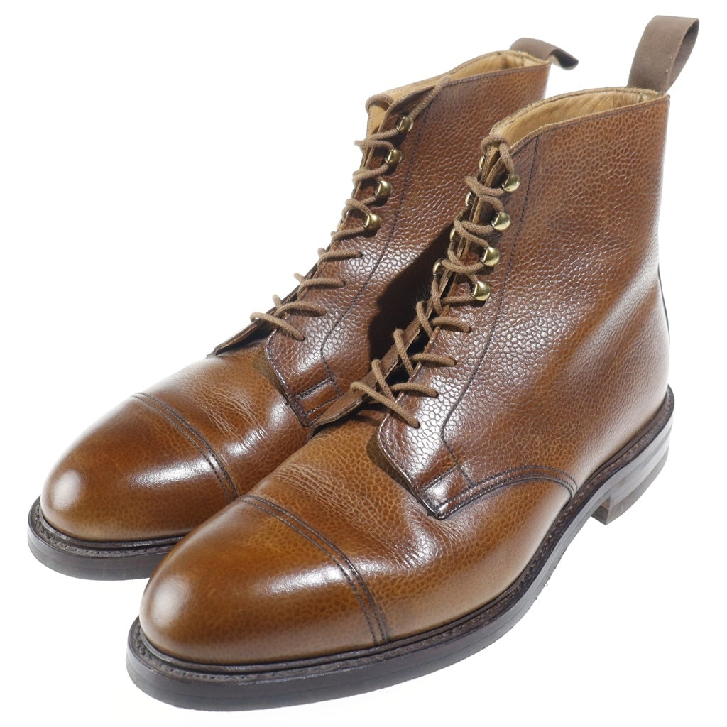 Crockett&Jones(クロケットアンドジョーンズ) CONISTON コニストン レザー レースアップブーツ ブラウン