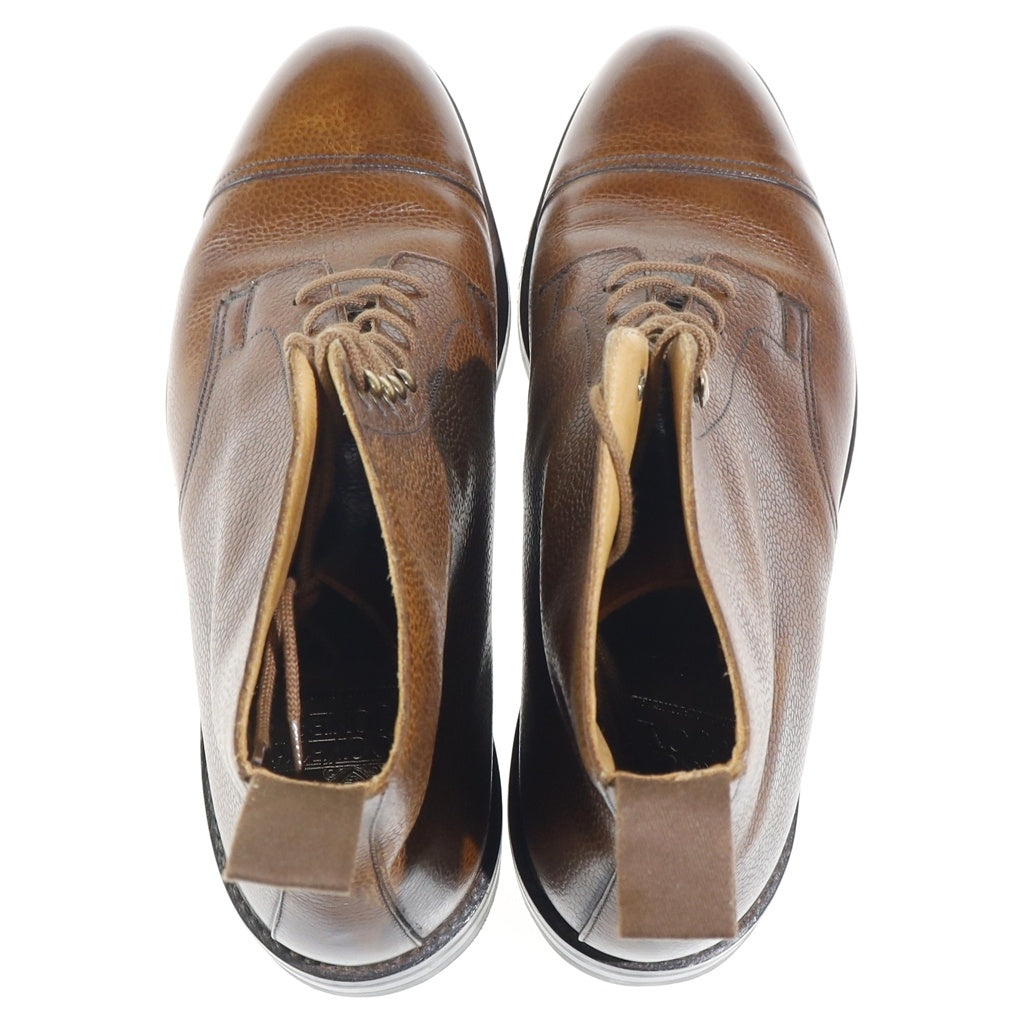 Crockett&Jones(クロケットアンドジョーンズ) CONISTON コニストン レザー レースアップブーツ ブラウン