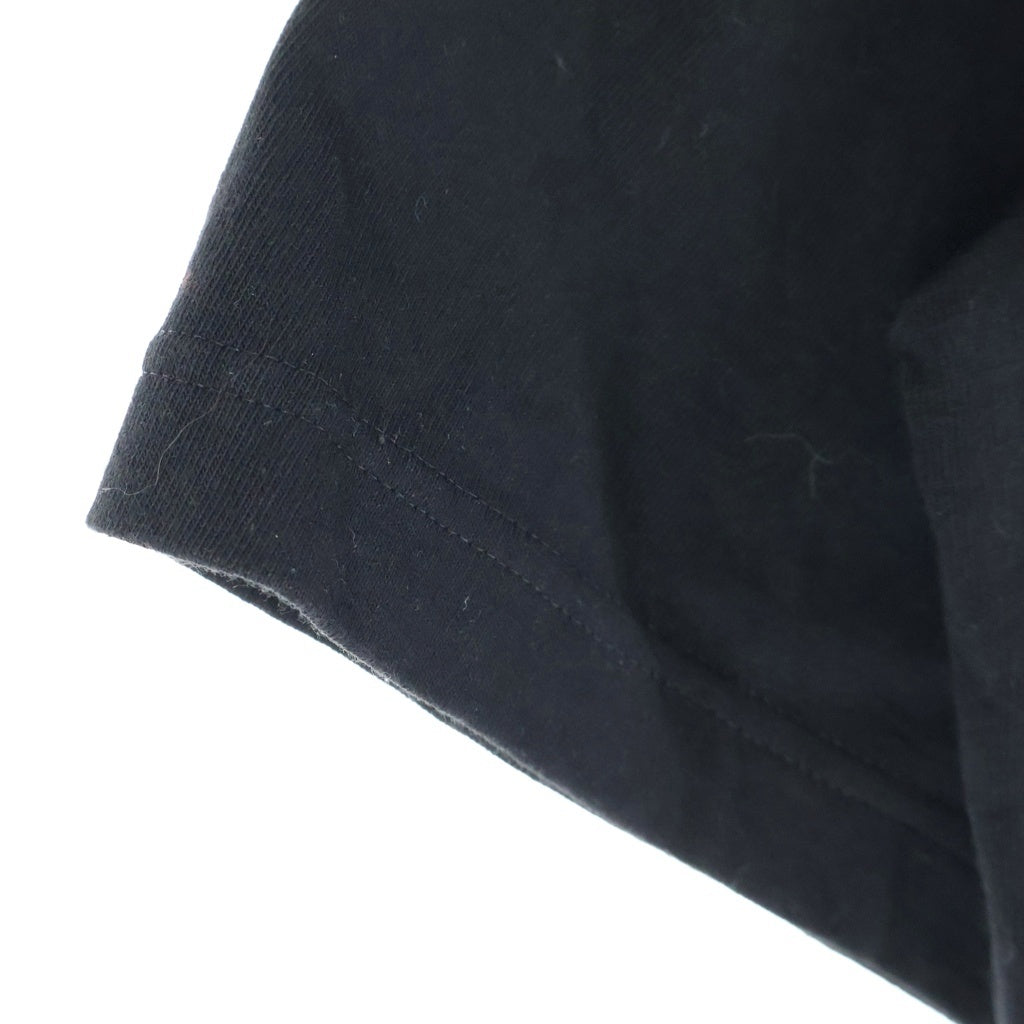 Sacai(サカイ) 26SS ×Carhartt WIP Cotton Jersey T-Shirt カーハートダブリューアイピー ロゴパッチ コットン 半袖Tシャツ カットソー ブラック 26-01092S