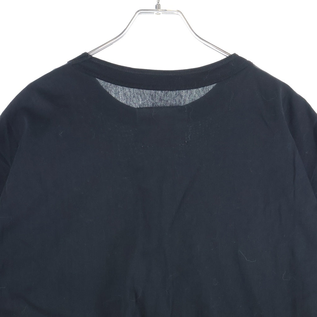 Sacai(サカイ) 26SS Cotton Jersey T-Shirt コットン ジャージー クルーネック 半袖Tシャツ カットソー ブラック SCM-336