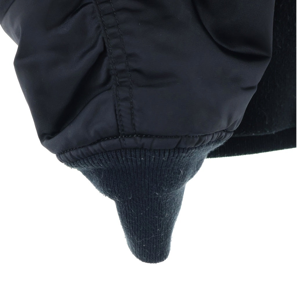 Sacai(サカイ) 24AW MA-1 Nylon Twill Blouson ナイロンツイル ジップアップ ボンバージャケット ブルゾン ブラック SCM-051