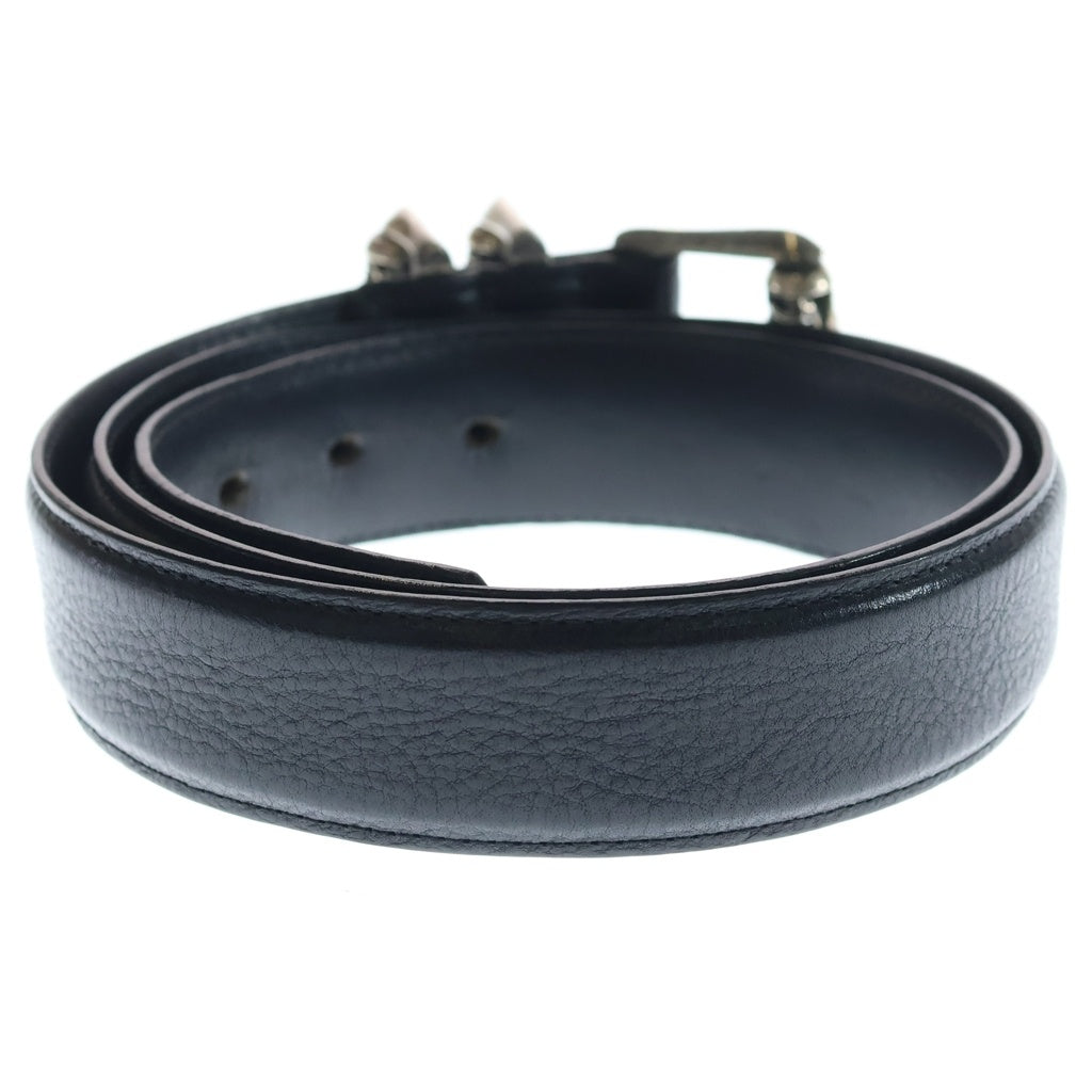 CHROME HEARTS(クロムハーツ) BLT ROLLER 3PC1.5inch 3PCローラーバックル レザーベルト シルバー BCA357