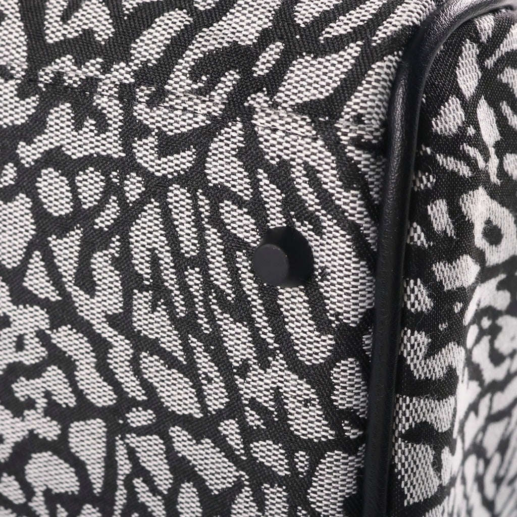 JORDAN BRAND(ジョーダンブランド) ICON DUFFLE BAG アイコン 柄 ダッフルバッグ ボストンバッグ ブラック/グレー MM0978-I00